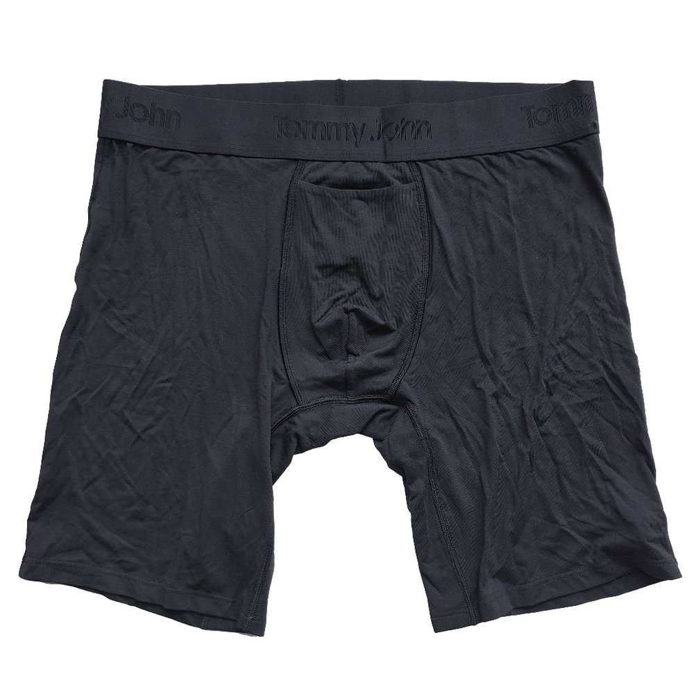 Tommy John Black Boxer Brief